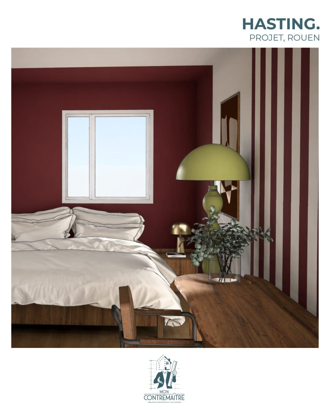 Aménagement d'une suite parentale à Rouen — photo 1