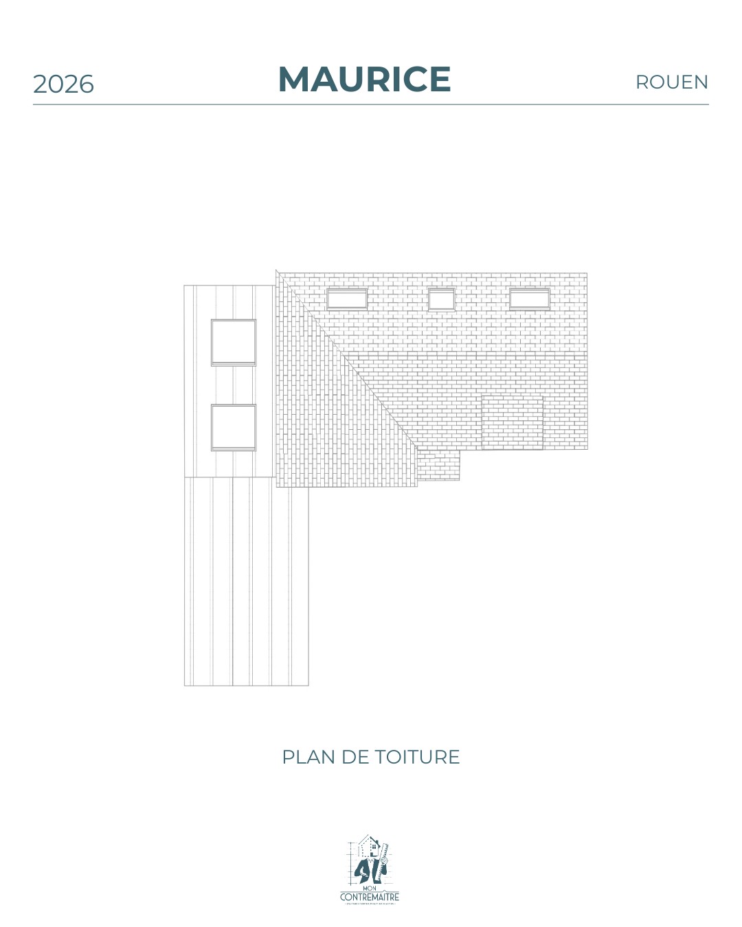 Rénovation et réagencement d'une maison à Rouen — plan 7